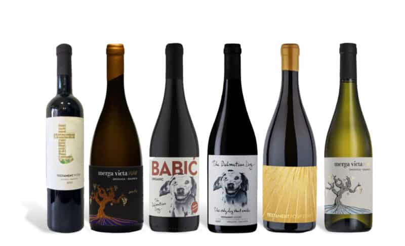 Testament and Black Island Winery Decanter box